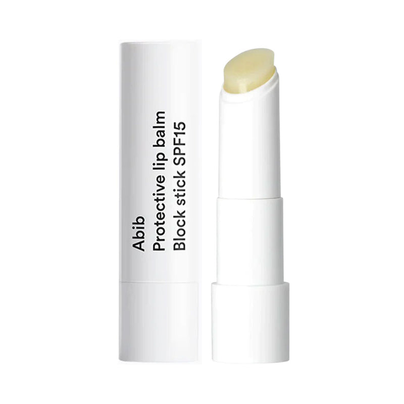 ABIB Protective Lip Balm Block Stick SPF15 - Peaches&Creme Shop Korean Skincare Malta