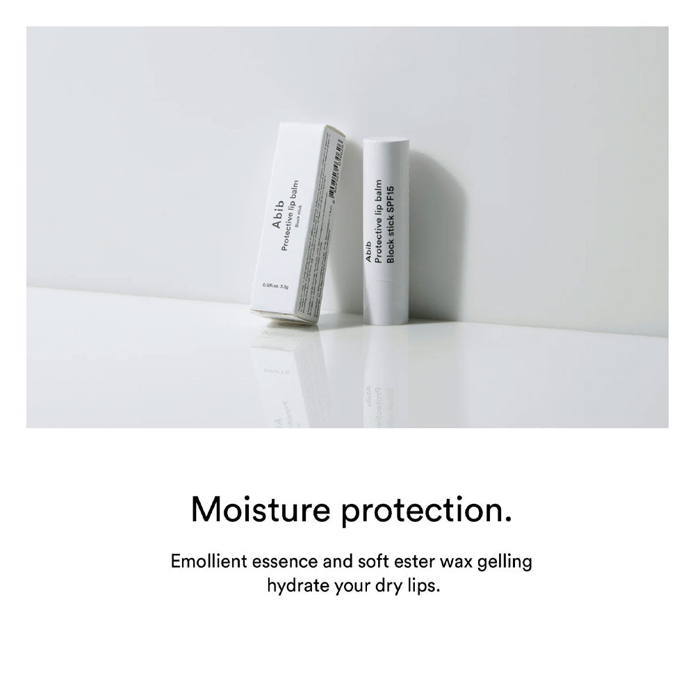 ABIB Protective Lip Balm Block Stick PeachesCreme Korean Skincare