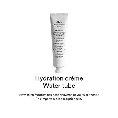 ABIB Hydration Crème Water Tube - Peaches&Creme Shop Korean Skincare Malta