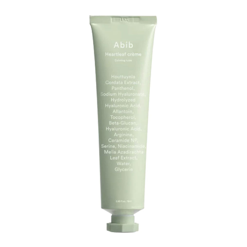 ABIB Heartleaf Crème Calming Tube - Peaches&Creme Shop Korean Skincare Malta