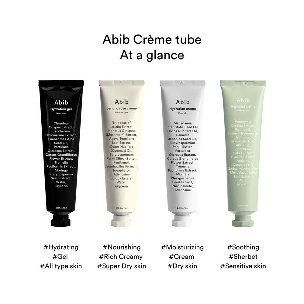 ABIB Hydration Gel Water Tube - Peaches&Creme Shop Korean Skincare Malta