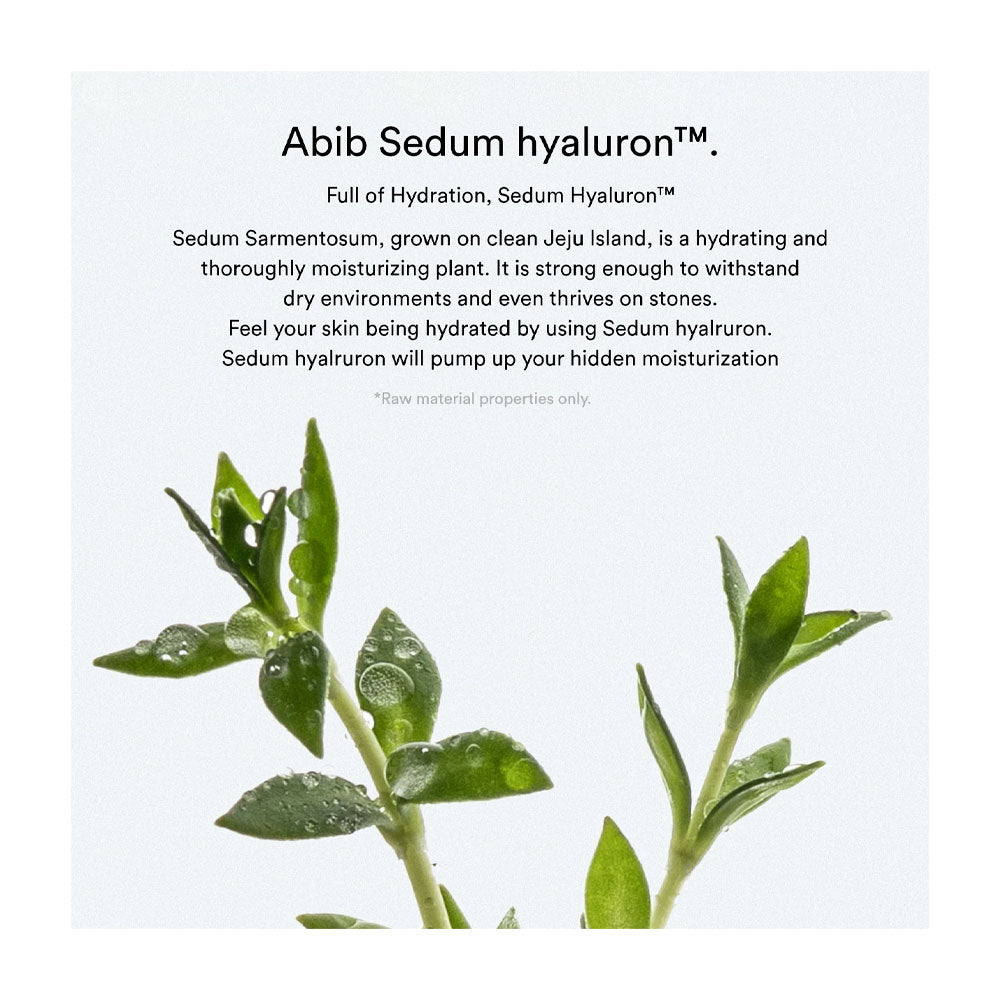 ABIB Sedum Hyaluron Crème Hydrating Pot - Peaches&Creme Shop Korean Skincare Malta