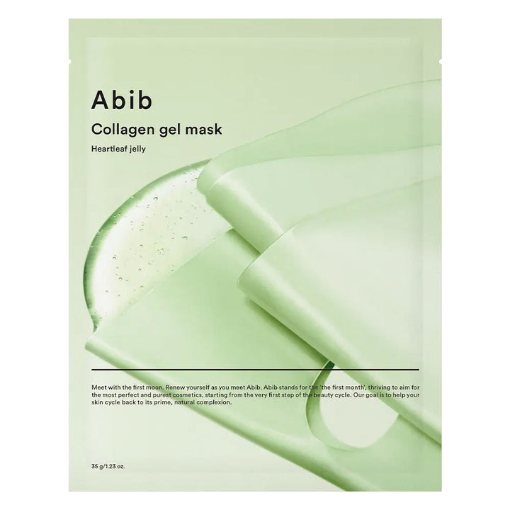 ABIB Collagen Gel Mask Heartleaf Jelly - Peaches&Creme Shop Korean Skincare Malta