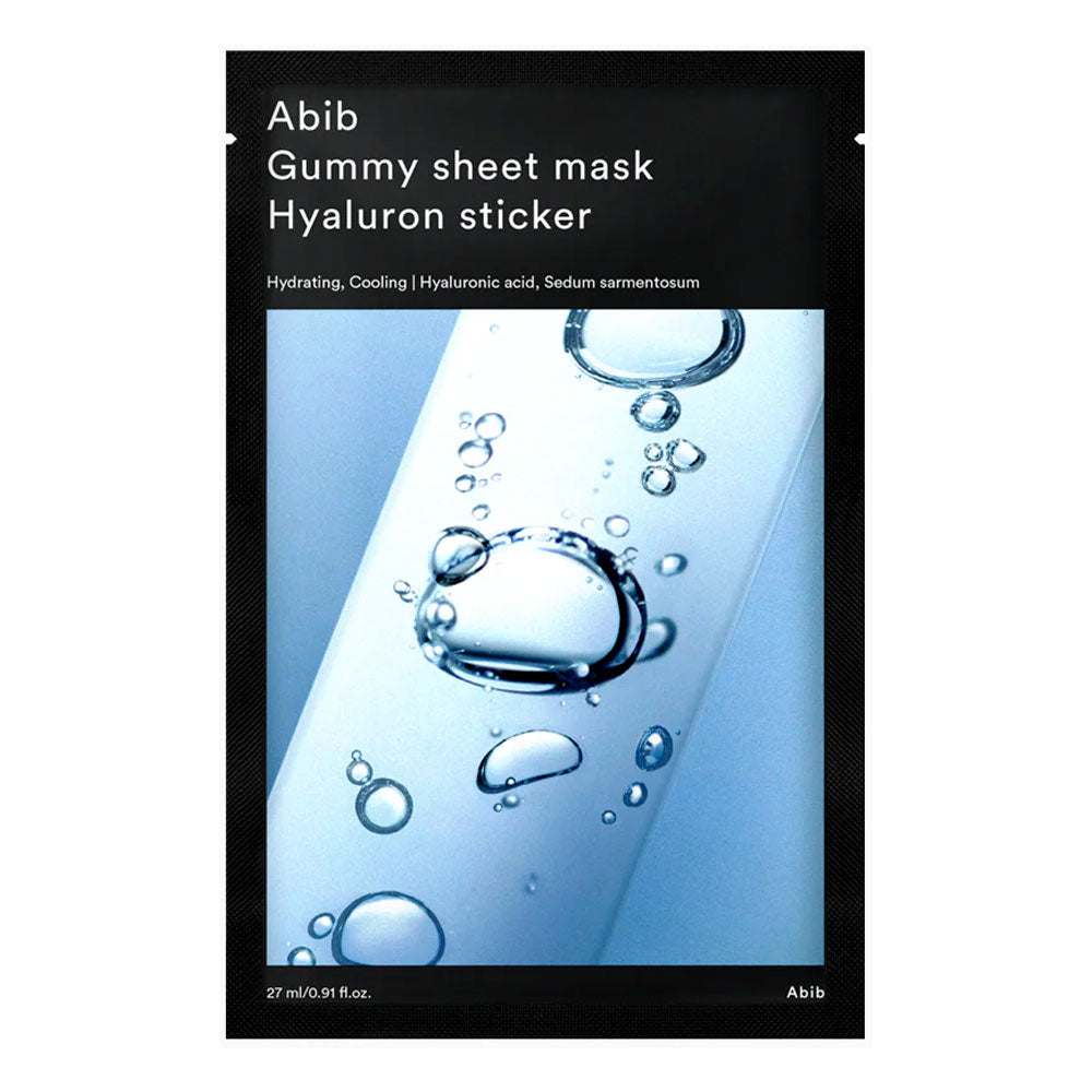 ABIB Gummy Sheet Mask Hyaluron Sticker - Peaches&Creme Shop Korean Skincare Malta
