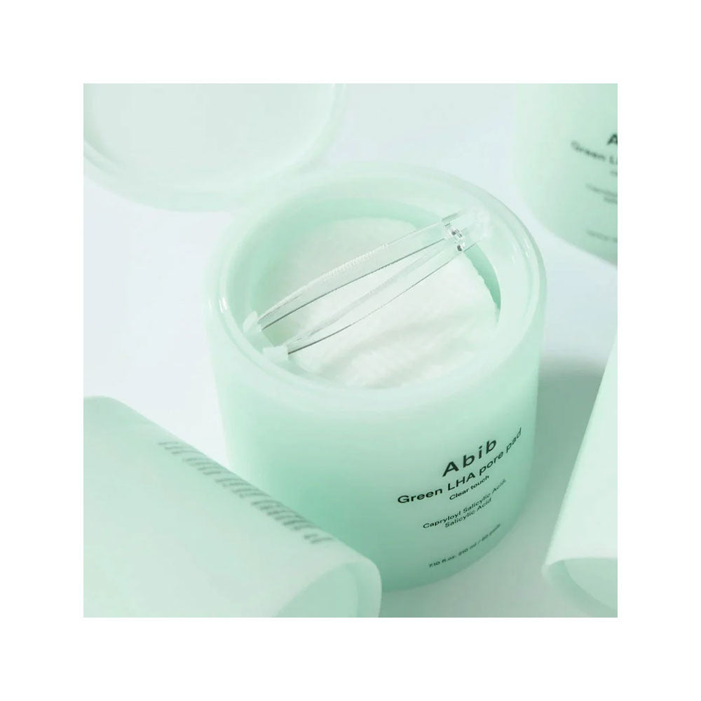 ABIB Green LHA Pore Pad Clear Touch - Peaches&Creme Shop Korean Skincare Malta