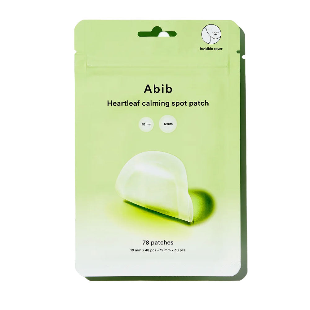 ABIB Heartleaf Calming Spot Patch - Peaches&Creme Shop Korean Skincare Malta