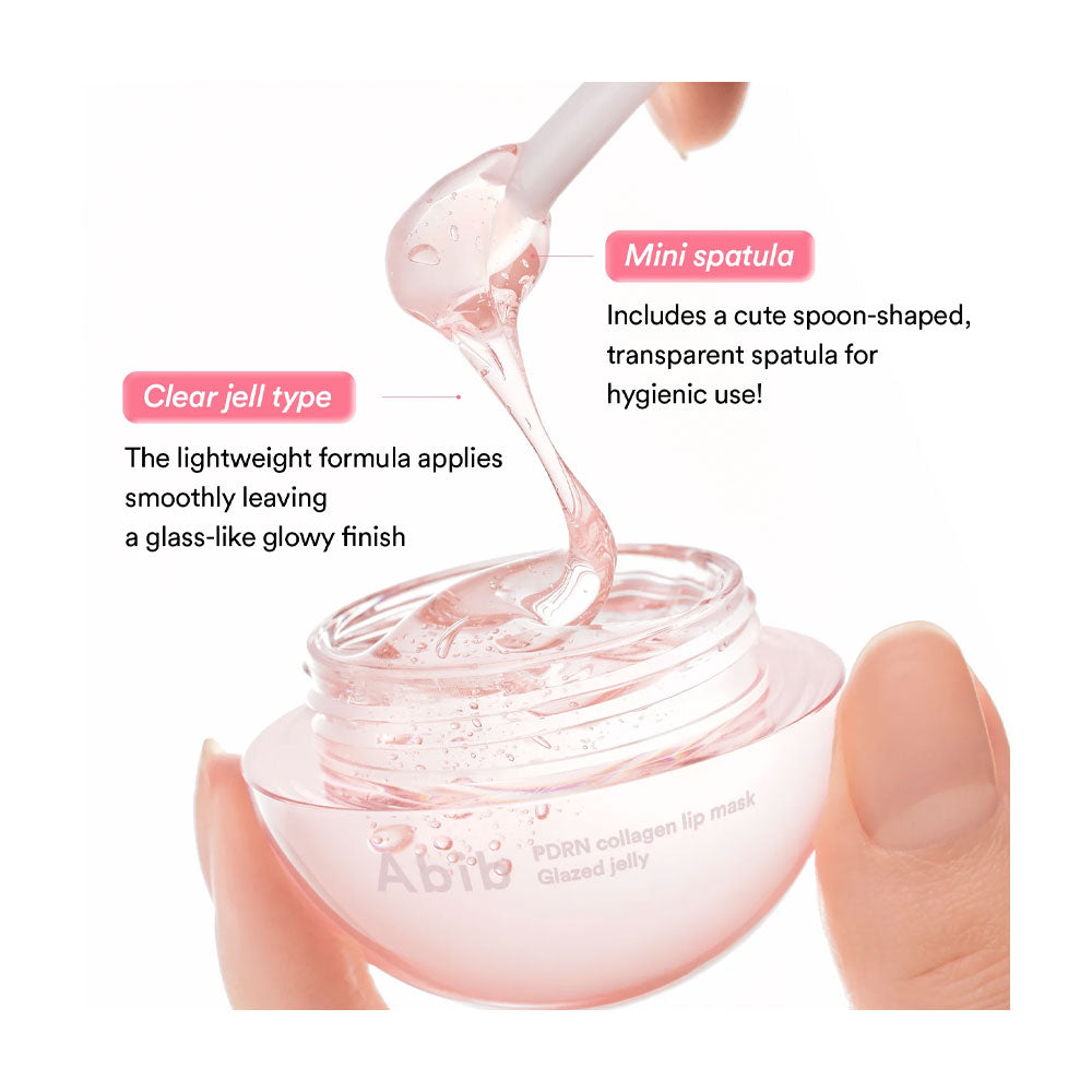 ABIB PDRN Collagen Lip Mask Glazed Jelly - Peaches&Creme Shop Korean Skincare Malta