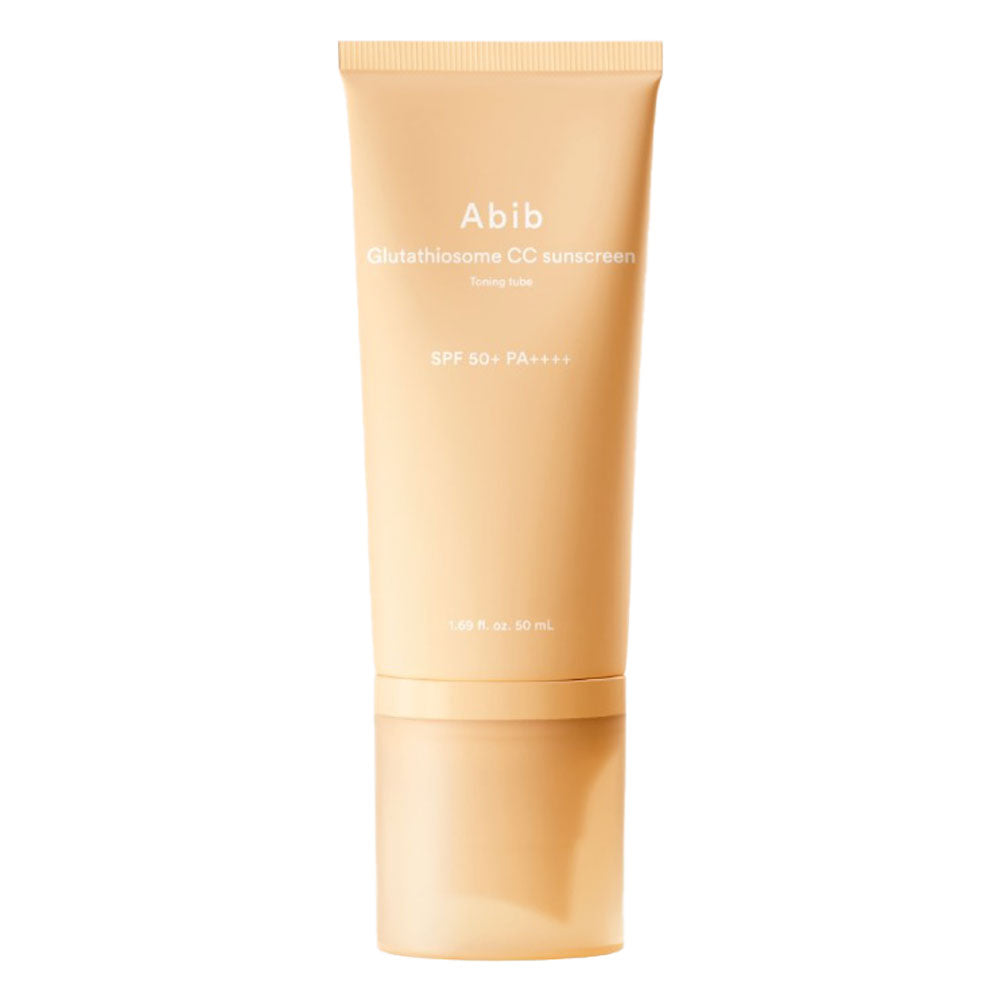 ABIB Glutathiosome CC Sunscreen Toning Tube - Peaches&Creme Shop Korean Skincare Malta