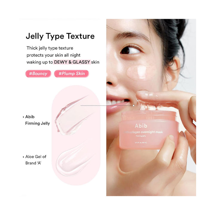 ABIB PDRN Collagen Overnight Mask Firming Jelly - Peaches&Creme Shop Korean Skincare Malta