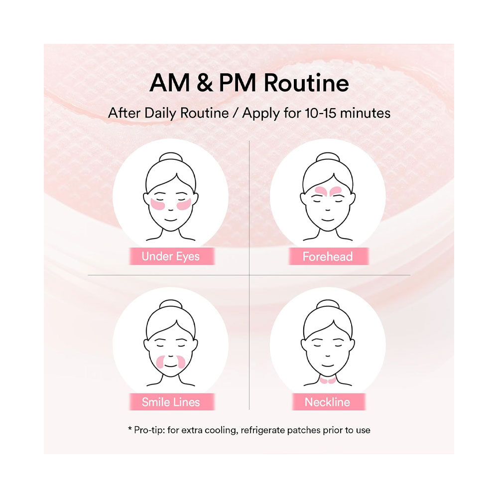 ABIB PDRN Retinal Eye Patch Glow Jelly - Peaches&Creme Shop Korean Skincare Malta