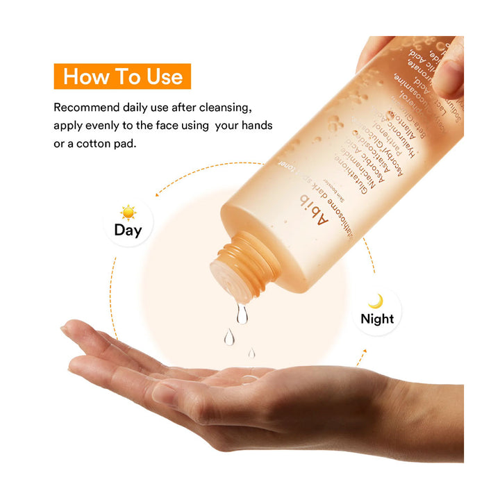 ABIB Glutathiosome Dark Spot Toner Skin Booster - Peaches&Creme Shop Korean Skincare Malta