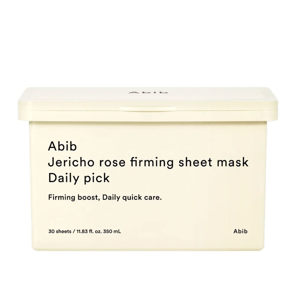 ABIB Jericho Rose Firming Sheet Mask Daily Pick - Peaches&Creme Shop Korean Skincare Malta