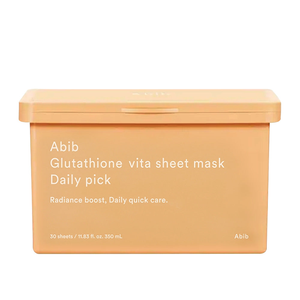 ABIB Glutathione Vita Sheet Mask Daily Pick - Peaches&Creme Shop Korean Skincare Malta