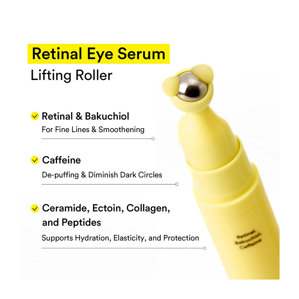 ABIB Retinal Eye Serum Lifting Roller - Peaches&amp;Creme Shop Korean Skincare Malta