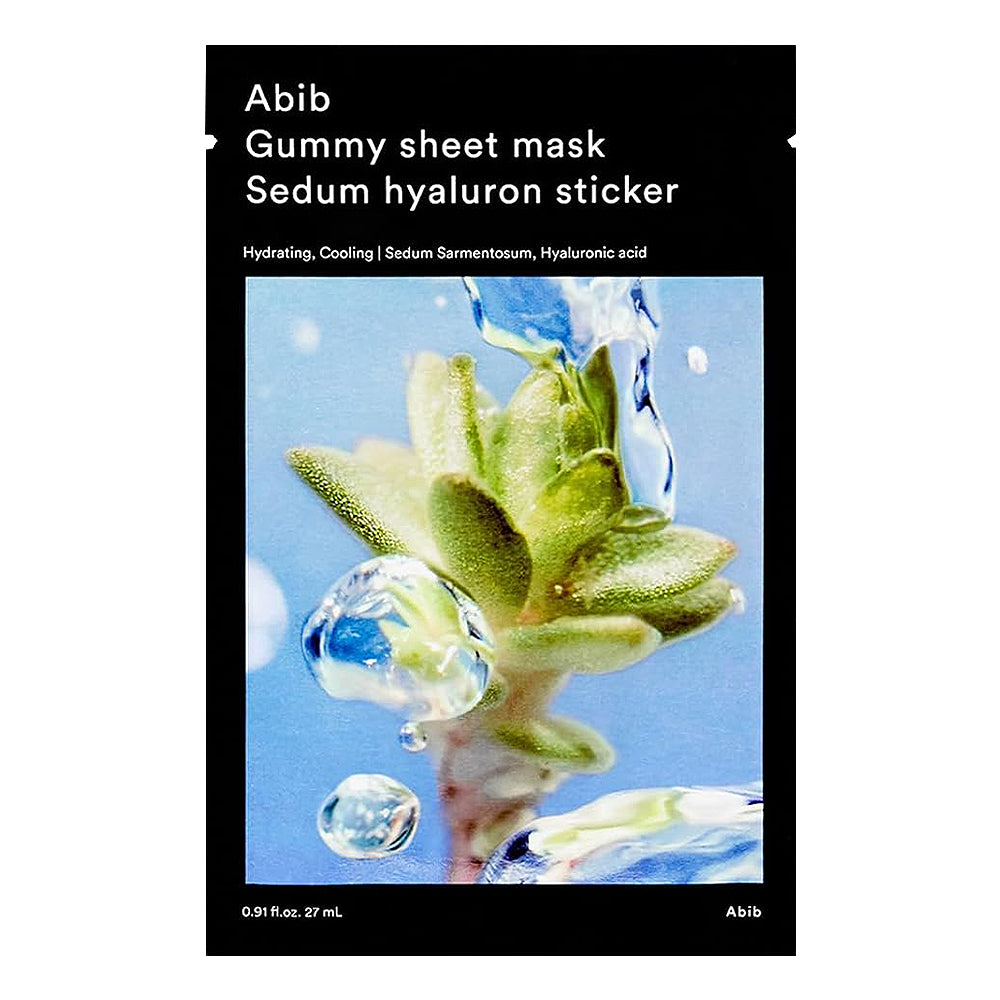 Gummy Sheet Mask Sedum Hyaluron Sticker