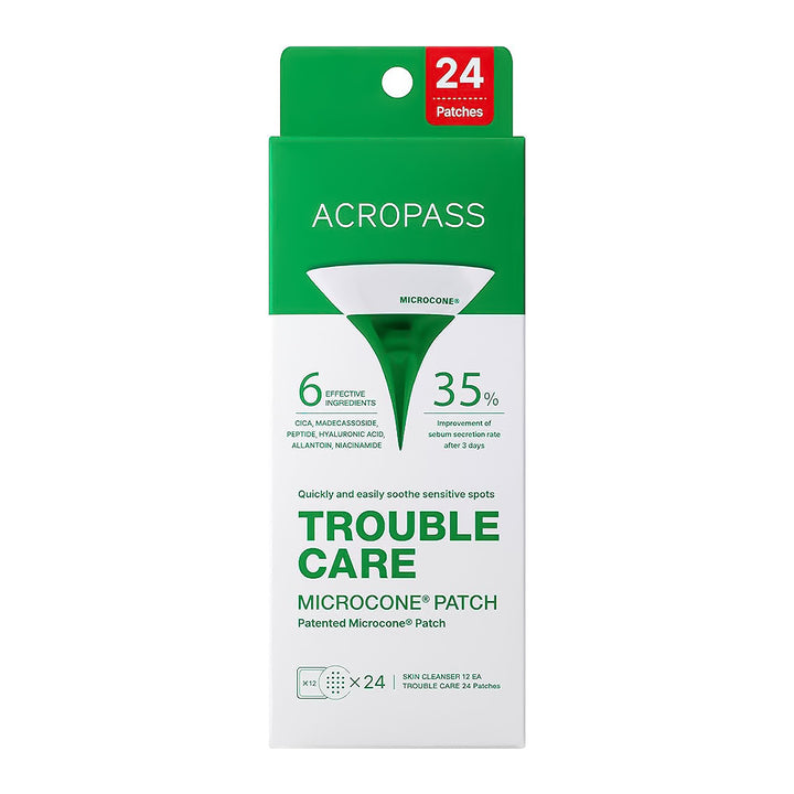 ACROPASS Trouble Care Microcone Patch - Peaches&Creme Shop Korean Skincare Malta