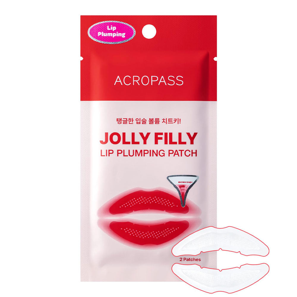 ACROPASS Jolly Filly Lip Plumping Patch - Peaches&Creme Shop Korean Skincare Malta