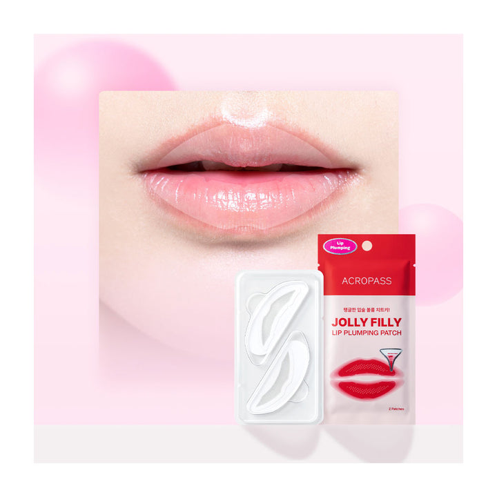 ACROPASS Jolly Filly Lip Plumping Patch - Peaches&amp;Creme Shop Korean Skincare Malta