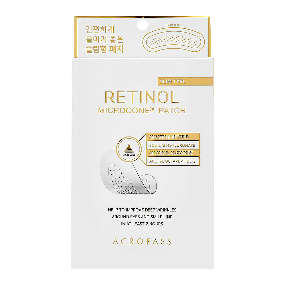 ACROPASS Retinol Microcone Patch Slim Type - Peaches&Creme Shop Korean Skincare Malta