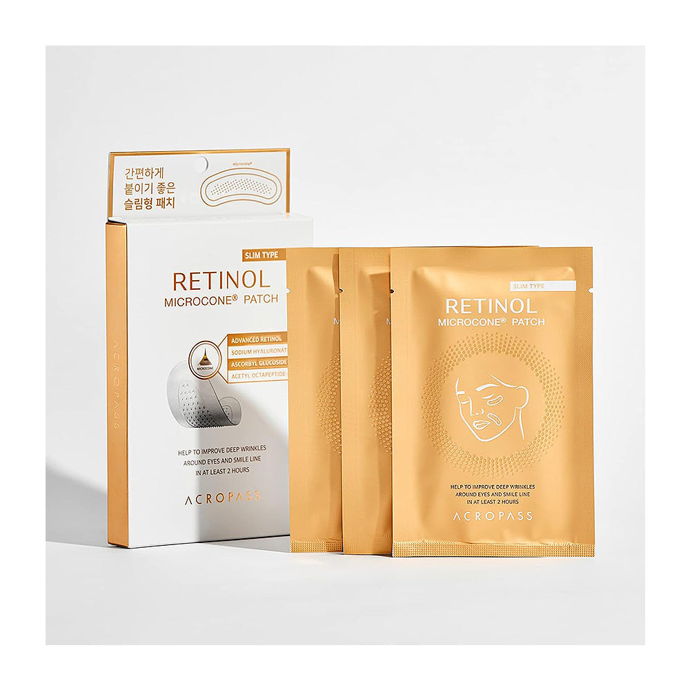 ACROPASS Retinol Microcone Patch Slim Type - Peaches&Creme Shop Korean Skincare Malta