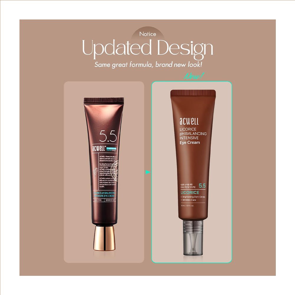 ACWELL Licorice ph Balancing Intensive Eye Cream - Peaches&amp;Creme Shop Korean Skincare Malta