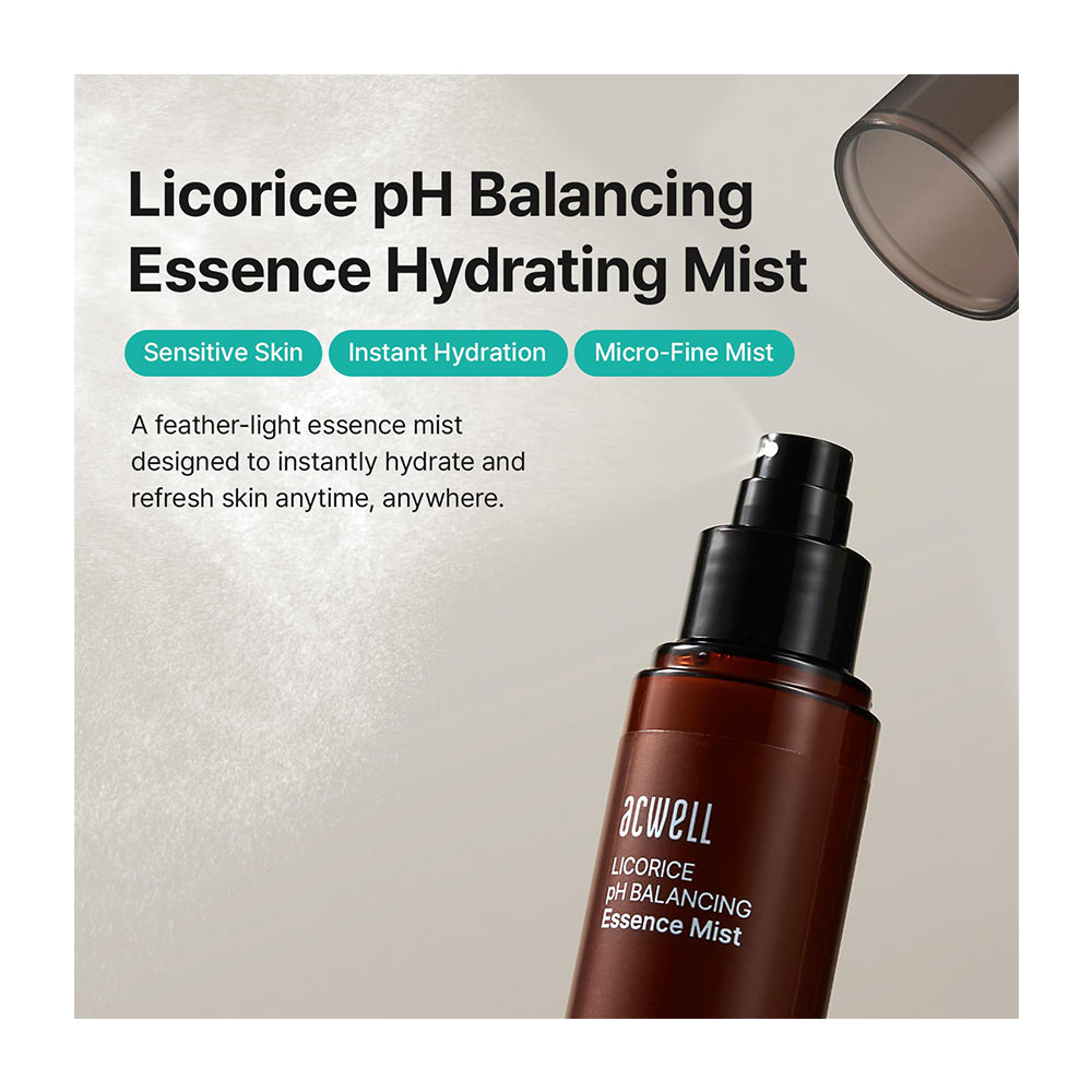 ACWELL Licorice pH Balancing Essence Mist - Peaches&Creme K-Beauty & Skincare Malta