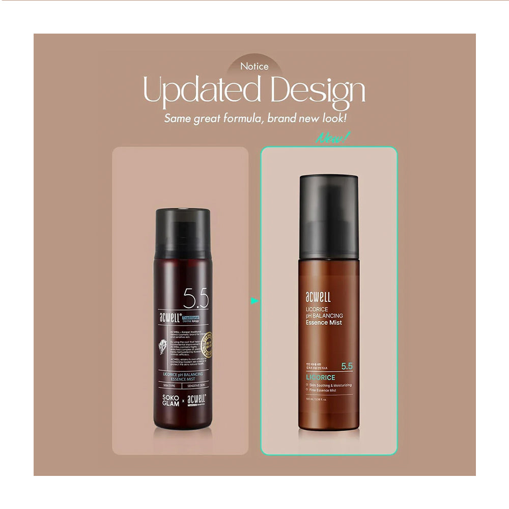 ACWELL Licorice pH Balancing Essence Mist - Peaches&amp;Creme K-Beauty &amp; Skincare Malta