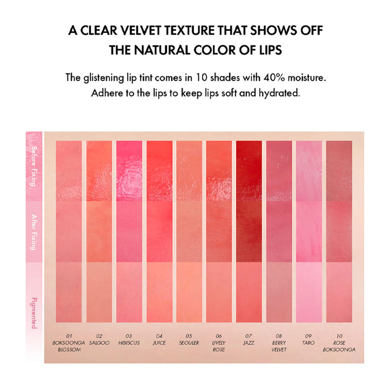 AMUSE Dew Velvet Lip Tint - Peaches&Creme Shop Korean Skincare Malta