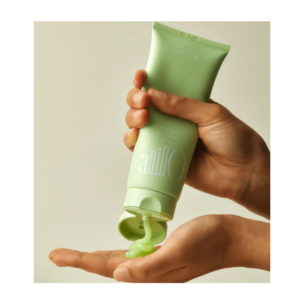 ANILLO Lime Sunday Refresh Hair Conditioner - Peaches&Creme Shop Korean Skincare Malta