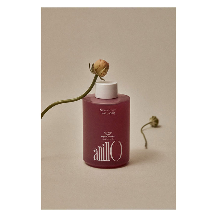 ANILLO Rosy Night Repair Ampoule Treatment - Peaches&Creme Shop Korean Skincare Malta