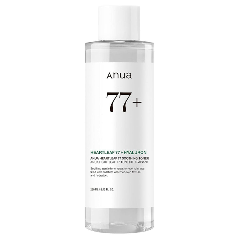 ANUA Heartleaf 77% Soothing Toner - Peaches&Creme Shop Korean Skincare Malta