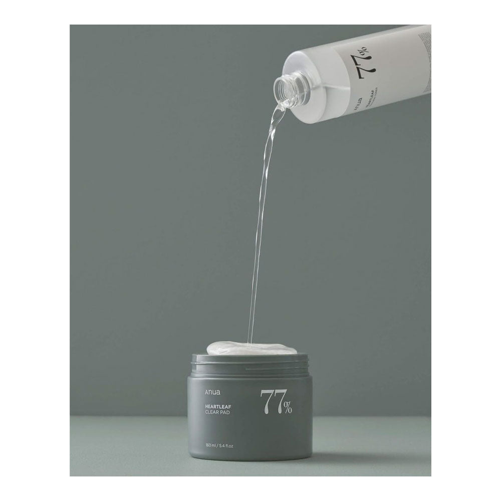 ANUA Heartleaf 77% Clear Pad - Peaches&Creme Shop Korean Skincare Malta