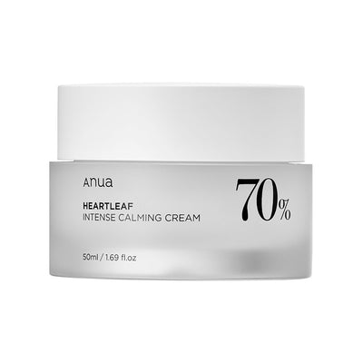 ANUA Heartleaf 70% Intense Calming Cream - Peaches&Creme Shop Korean Skincare Malta