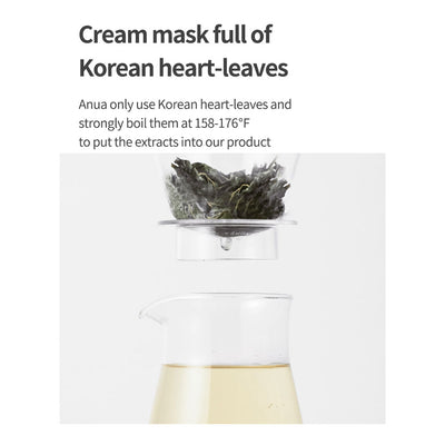 ANUA Heartleaf 70% Intense Calming Cream - Peaches&Creme Shop Korean Skincare Malta