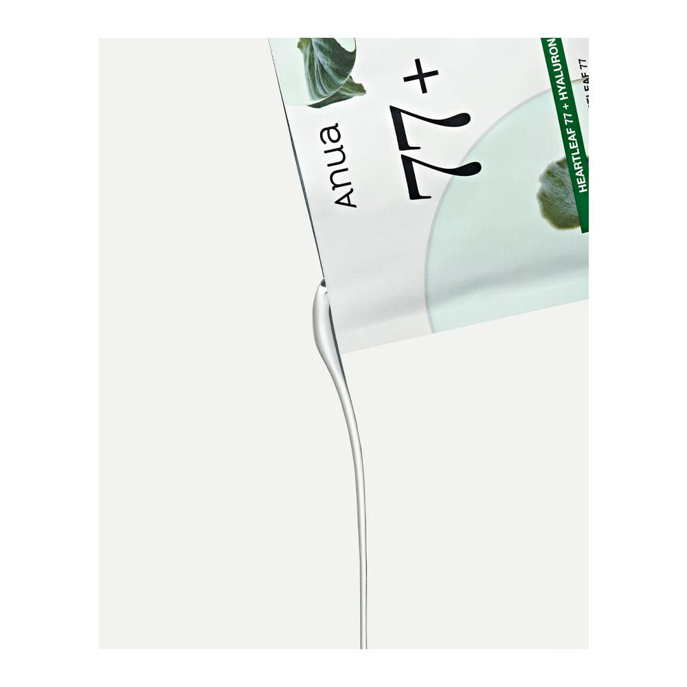 ANUA Heartleaf 77% Soothing Sheet Mask - Peaches&Creme Shop Korean Skincare Malta
