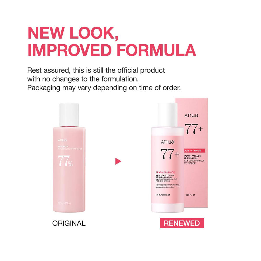 ANUA Peach 77 Niacin Conditioning Milk - Peaches&Creme Shop Korean Skincare Malta