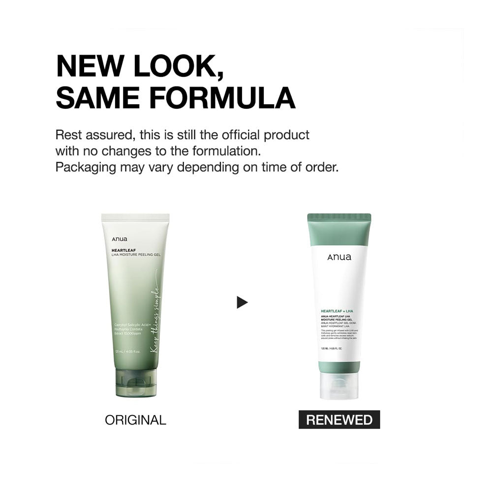 ANUA Heartleaf LHA Moisture Peeling Gel - Peaches&Creme Shop Korean Skincare Malta