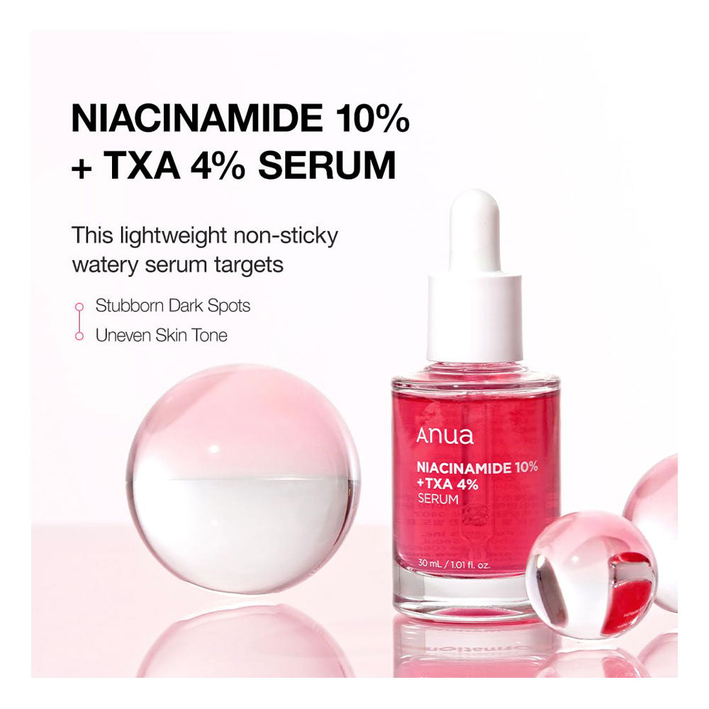 ANUA Niacinamide 10% + TXA 4% Serum - Peaches&Creme Shop Korean Skincare Malta