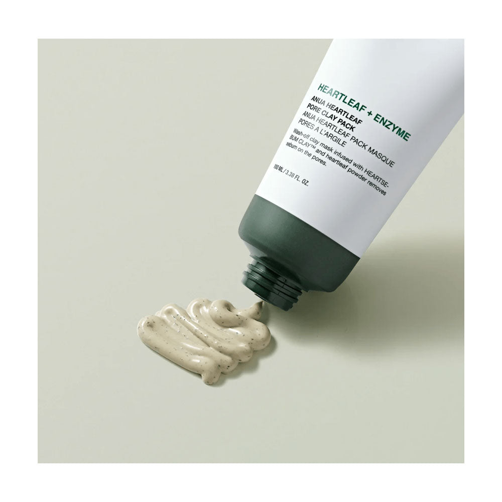 ANUA Heartleaf Pore Clay Pack - Peaches&Creme Shop Korean Skincare Malta