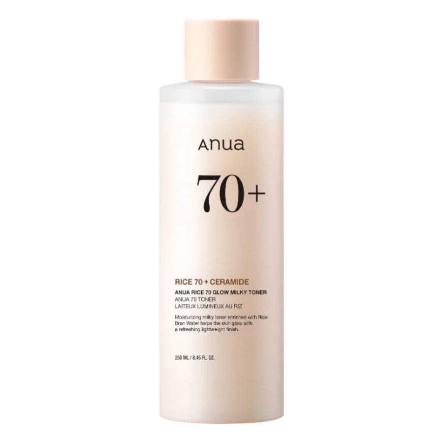 ANUA Rice 70 Glow Milky Toner - Peaches&Creme Shop Korean Skincare Malta