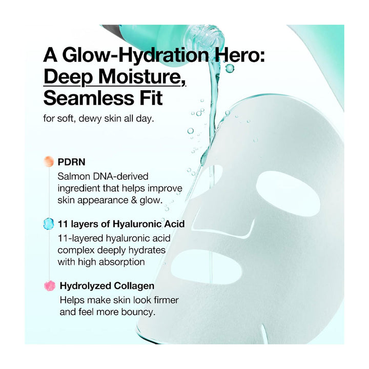 ANUA PDRN Hyaluronic Acid Capsule 100 Serum Mask - Peaches&Creme Shop Korean Skincare Malta