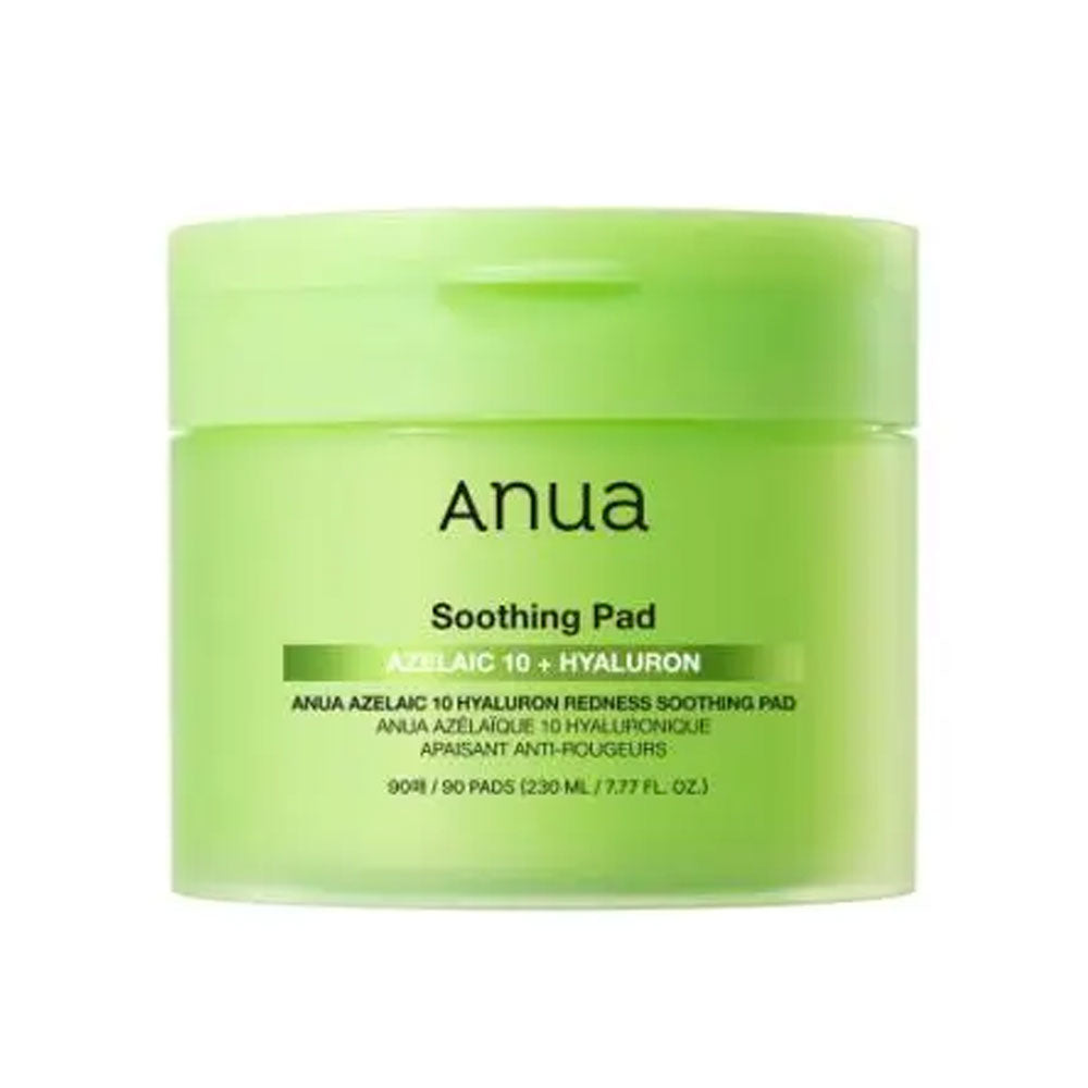 ANUA Azelaic 10 Hyaluron Redness Soothing Pad - Peaches&Creme Shop Korean Skincare Malta