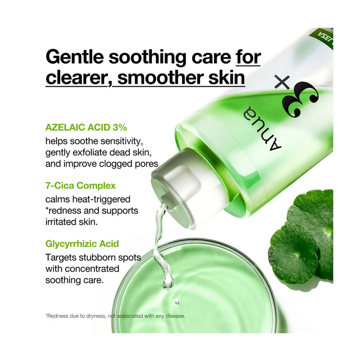 ANUA Azelaic 3 Cica Skin Clarifying Toner - Peaches&Creme Shop Korean Skincare Malta