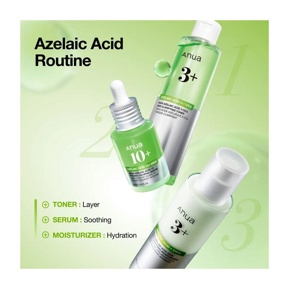 ANUA Azelaic Acid Cica Skin Soothing Moisturizer - Peaches&Creme Shop Korean Skincare Malta