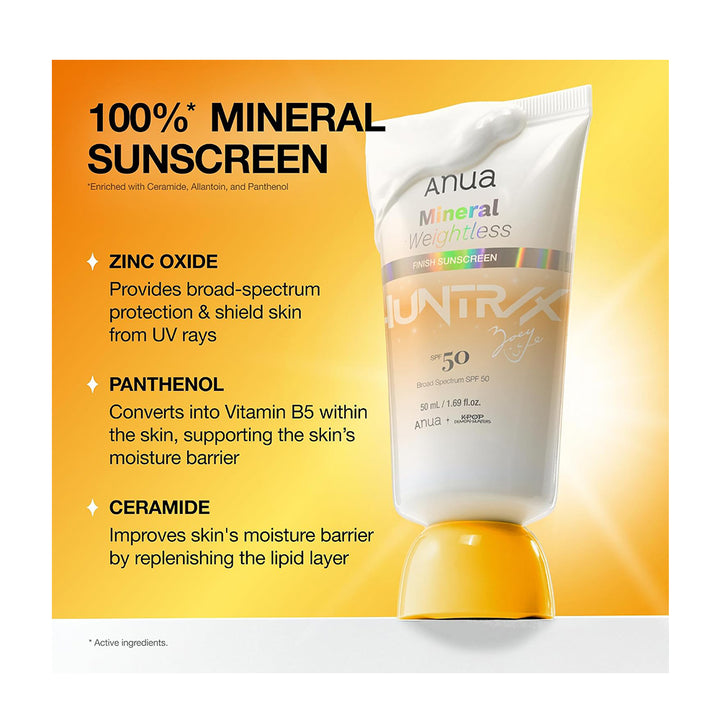 Mineral Weightless Finish Sunscreen