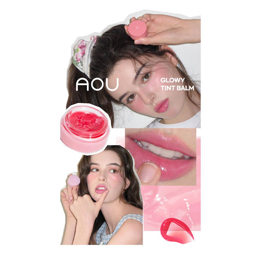 AOU Glowy Tint Balm - Peaches&Creme Shop Korean Skincare Malta