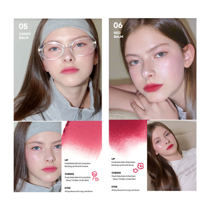 AOU Floofy Matte Balm - Peaches&Creme Shop Korean Skincare Malta