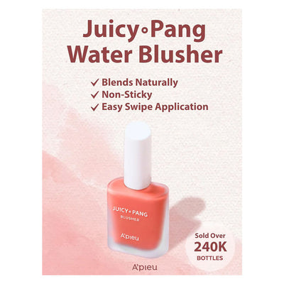 APIEU Juicy Pang Water Blusher - Peaches&Creme Shop Korean Skincare Malta
