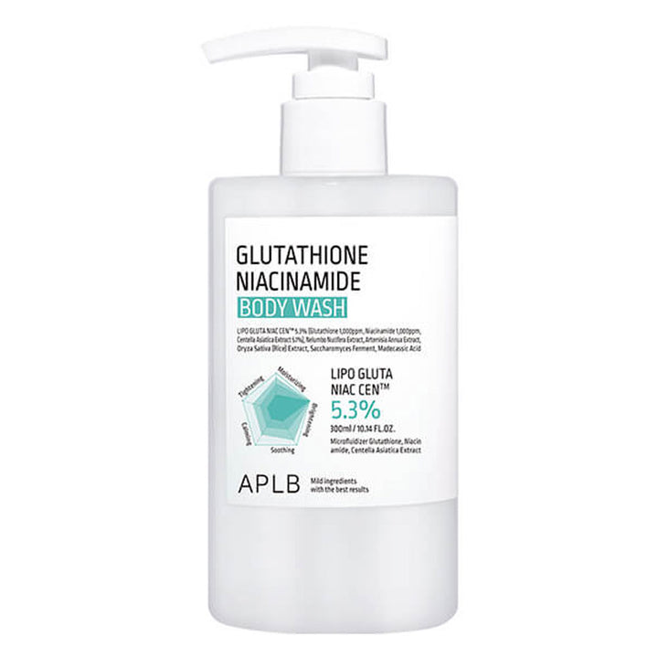 APLB Glutathione Niacinamide Body Wash - Peaches&Creme Shop Korean Skincare Malta