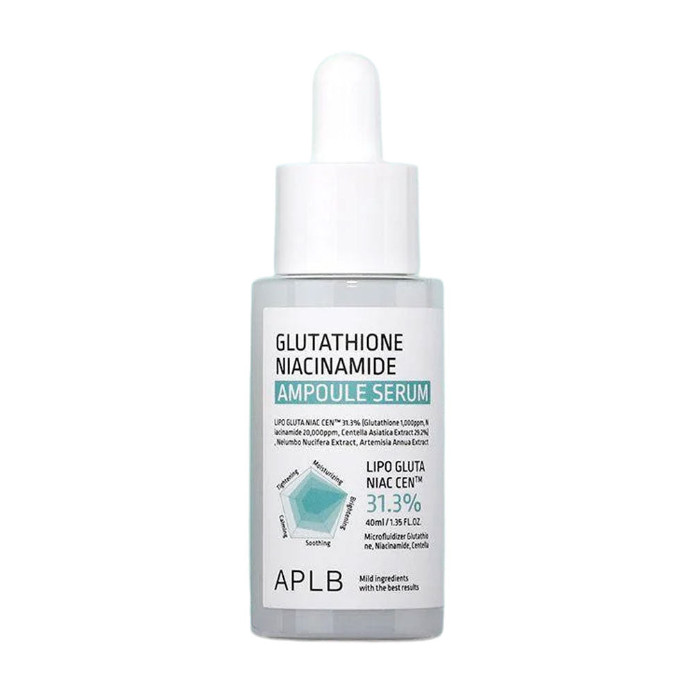 APLB Glutathione Niacinamide Ampoule Serum -Peaches&Creme Shop Korean Skincare Malta